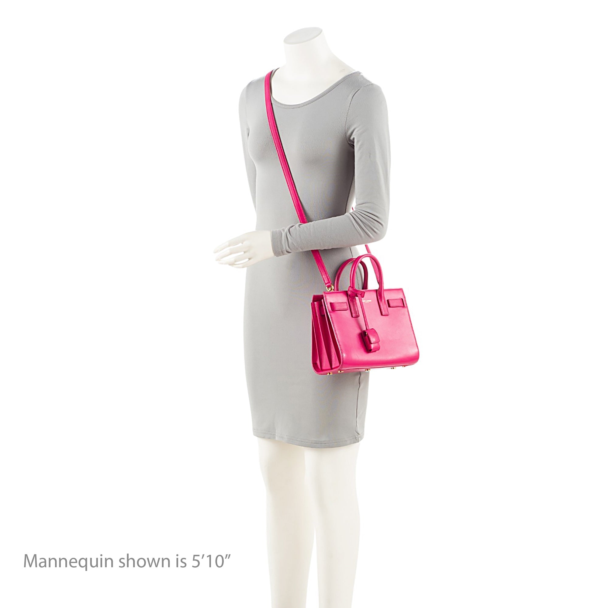 Saint Laurent Calfskin Sac De Jour Nano Tote