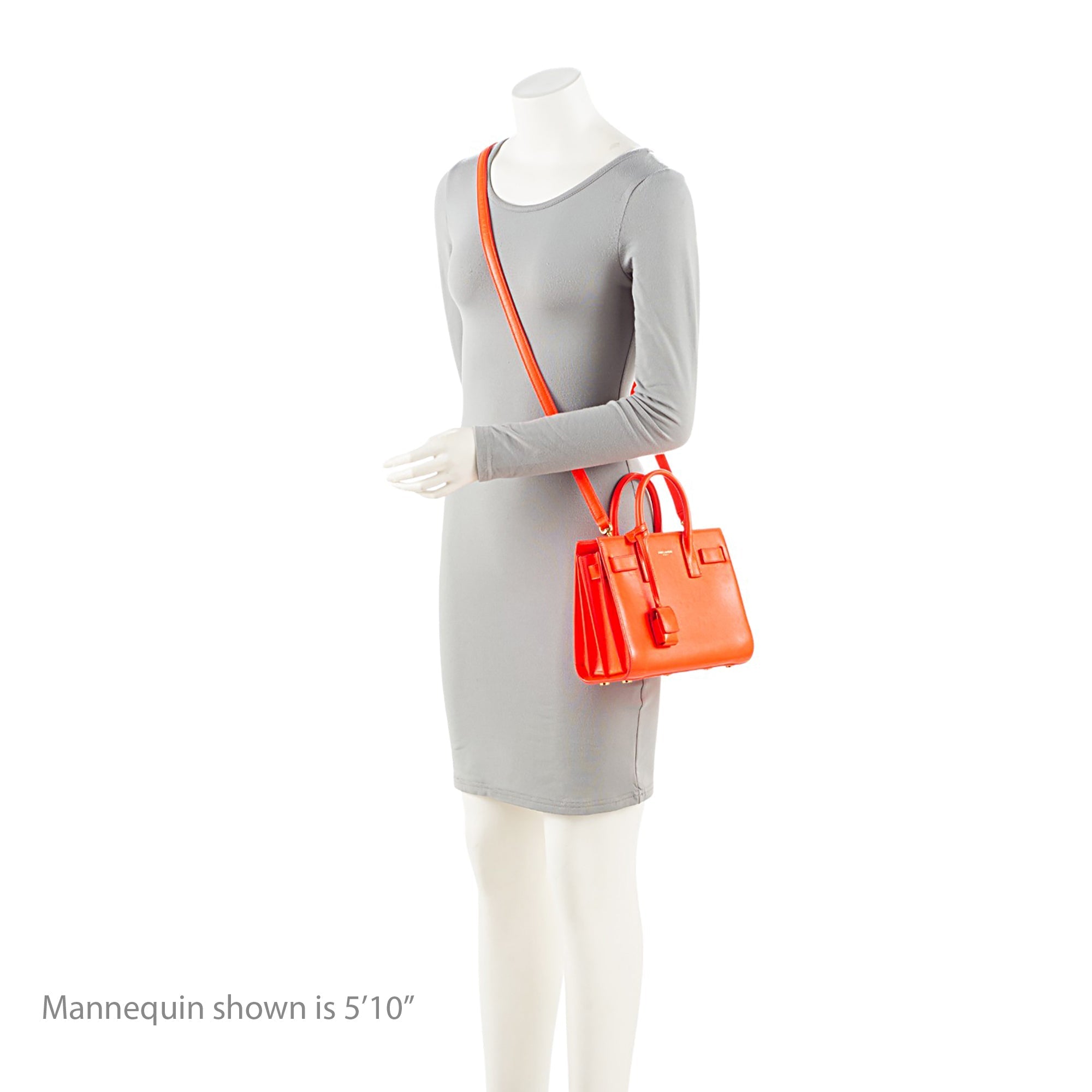 Saint Laurent Calfskin Sac De Jour Nano Tote
