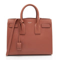 Saint Laurent Calfskin Sac De Jour Small Tote (SHF-zf20Mi)