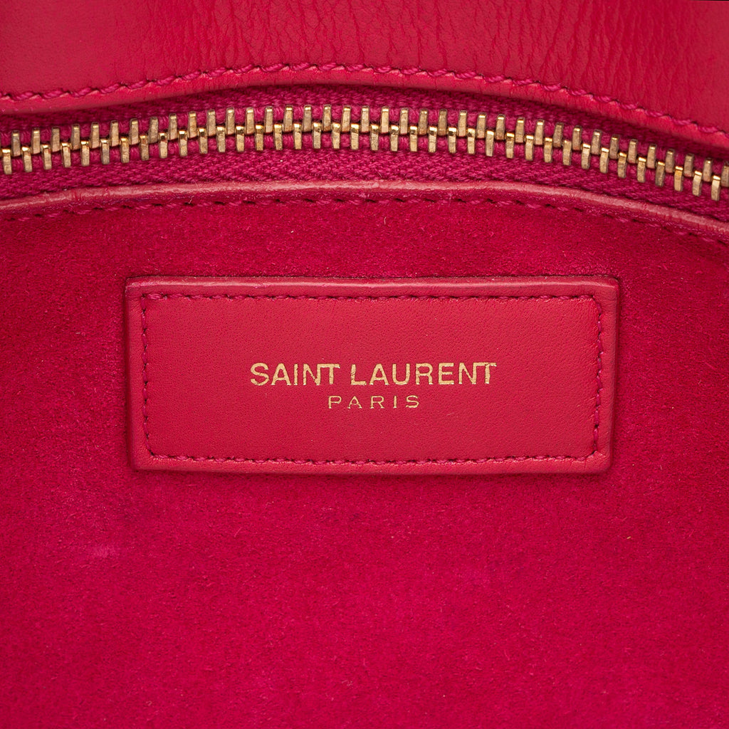 Saint Laurent Calfskin Sac De Jour Small Tote