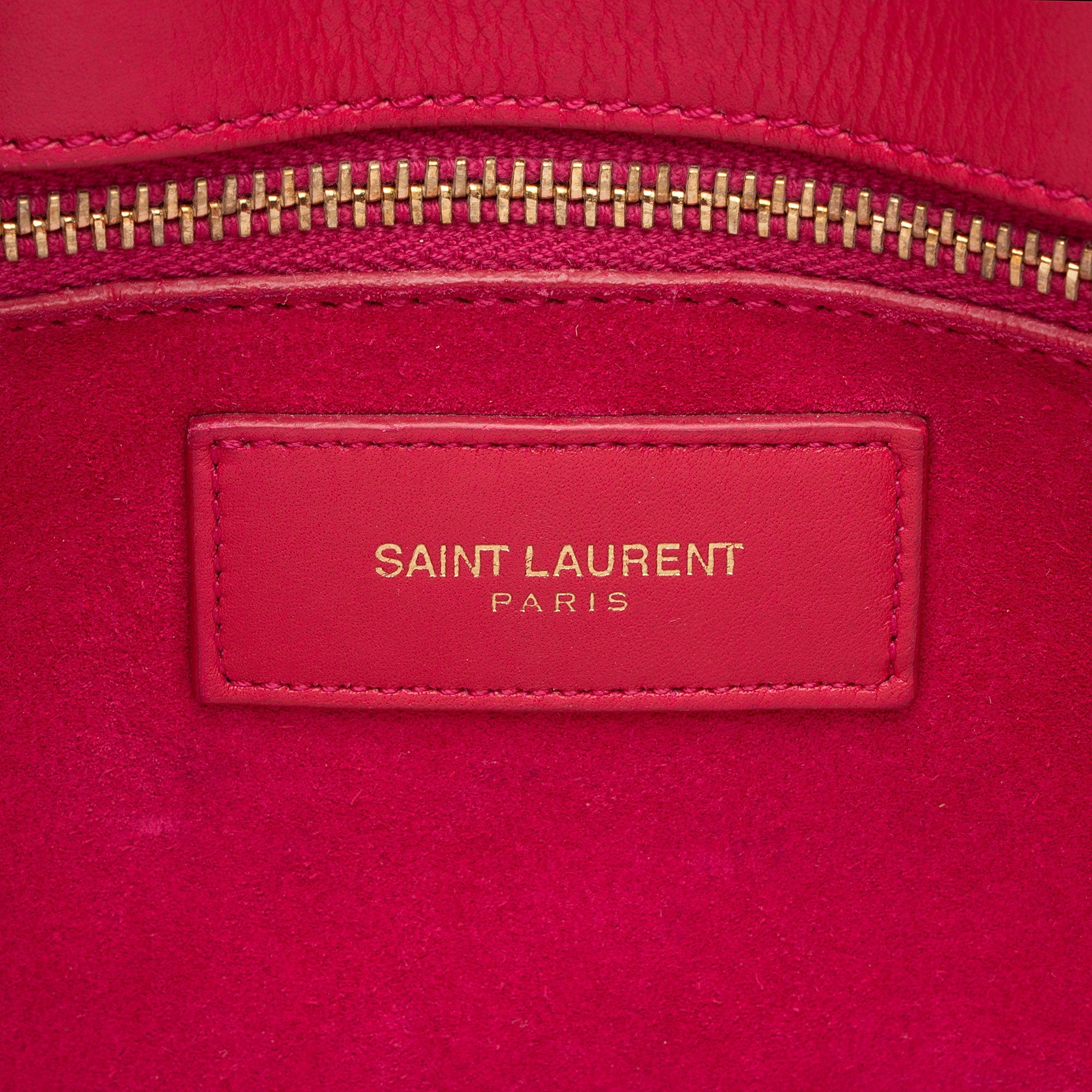 Saint Laurent Calfskin Sac De Jour Small Tote