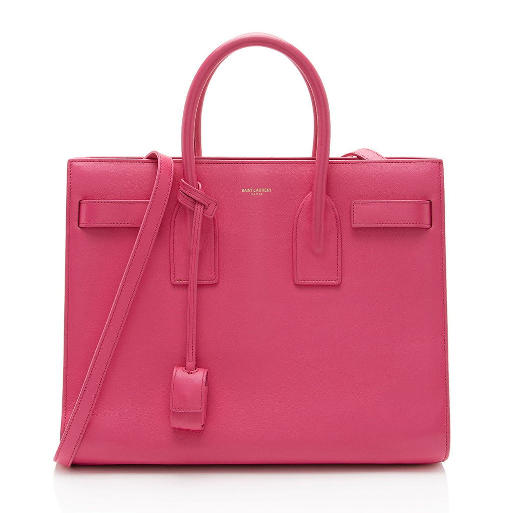 Saint Laurent Calfskin Sac De Jour Small Tote (SHF-avIwVJ)