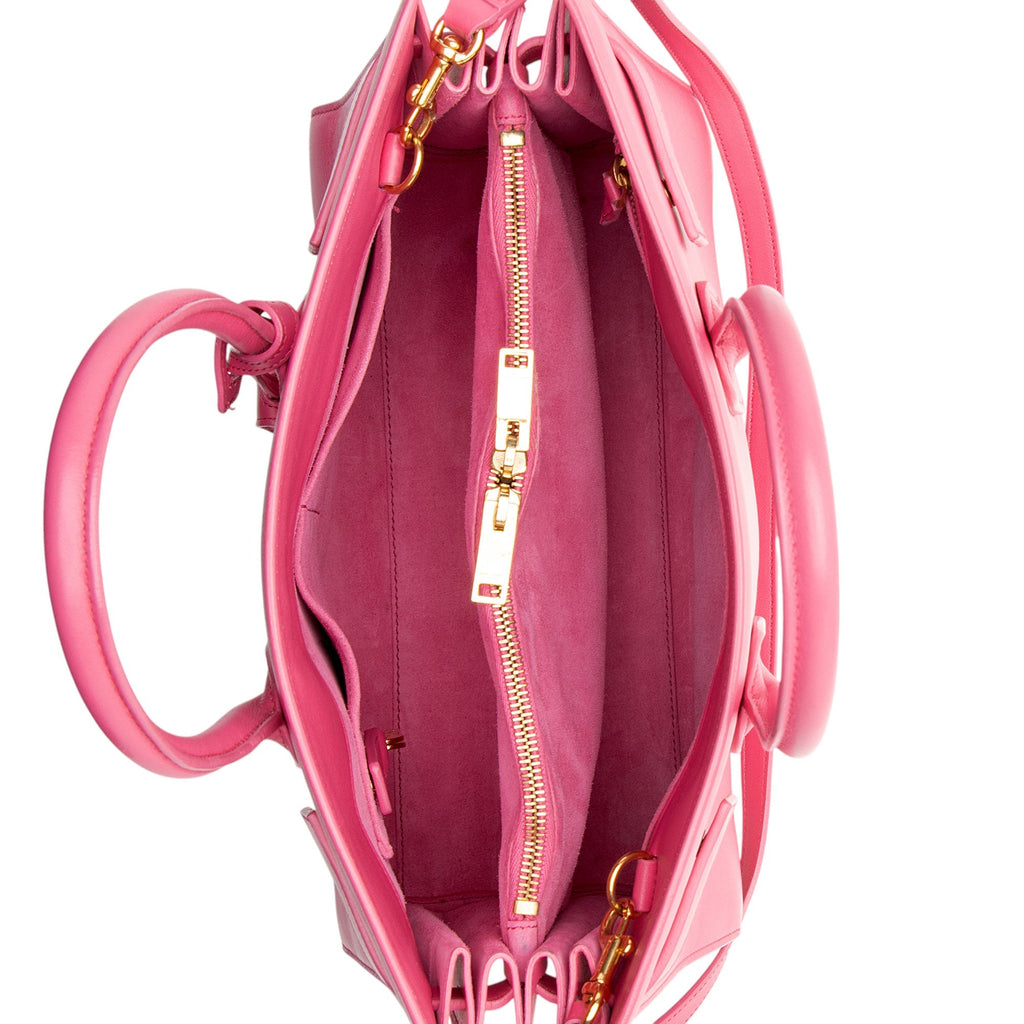Saint Laurent Calfskin Sac De Jour Small Tote (SHF-avIwVJ)