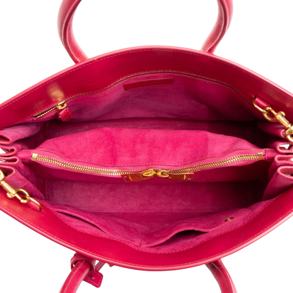 Saint Laurent Calfskin Sac De Jour Small Tote