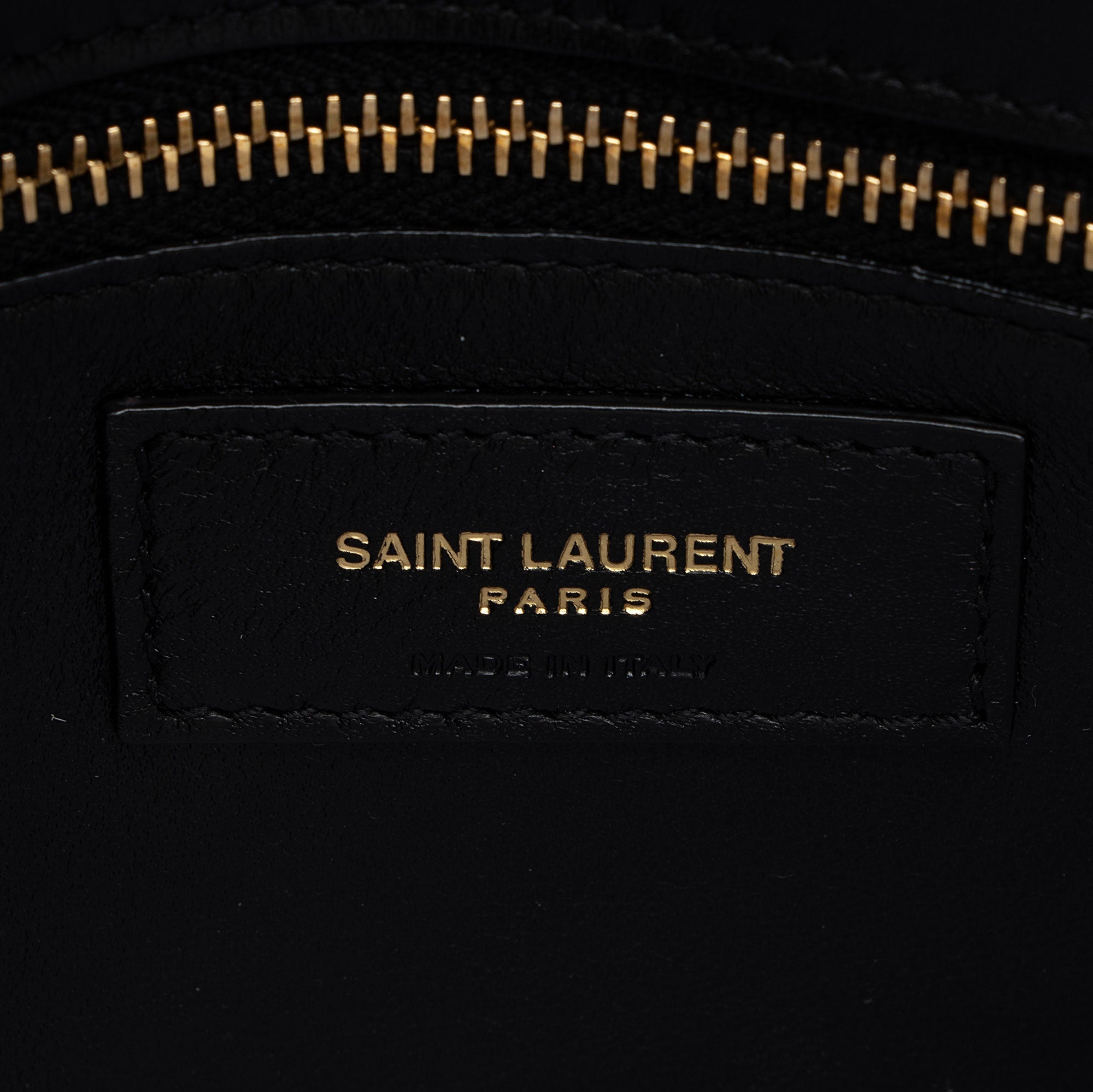 Saint Laurent Calfskin Suede Monogram Cassandra Medium Chain Bag