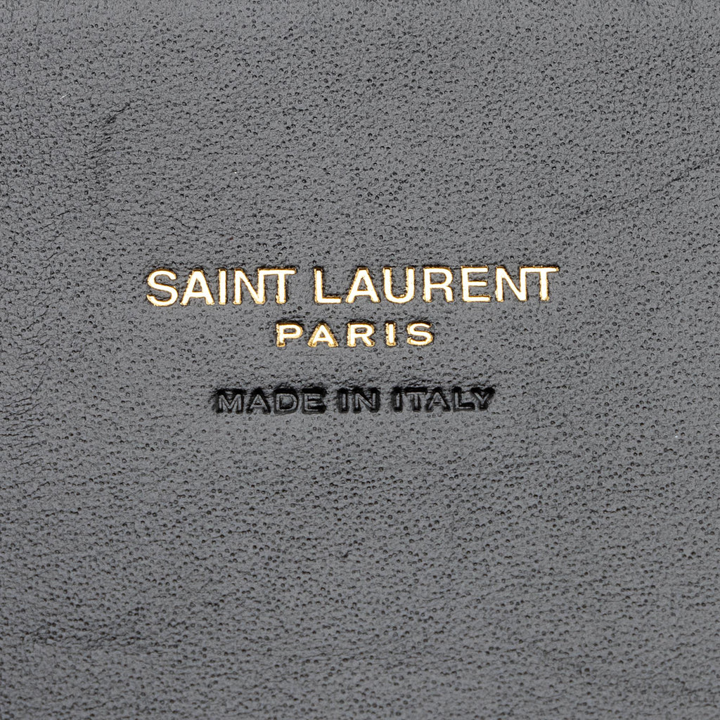 Saint Laurent Calfskin Suede Monogram Kate Reversible Chain Medium Shoulder Bag (SHF-22497)