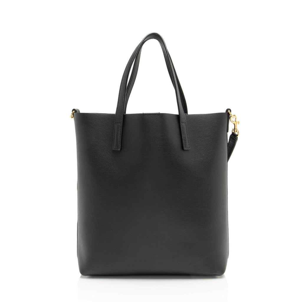 Saint Laurent Calfskin Toy Shopping Tote