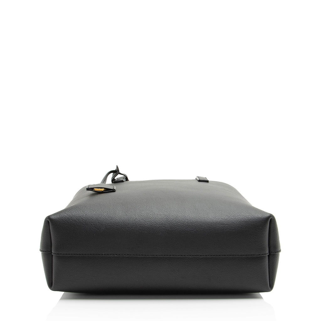 Saint Laurent Calfskin Toy Shopping Tote