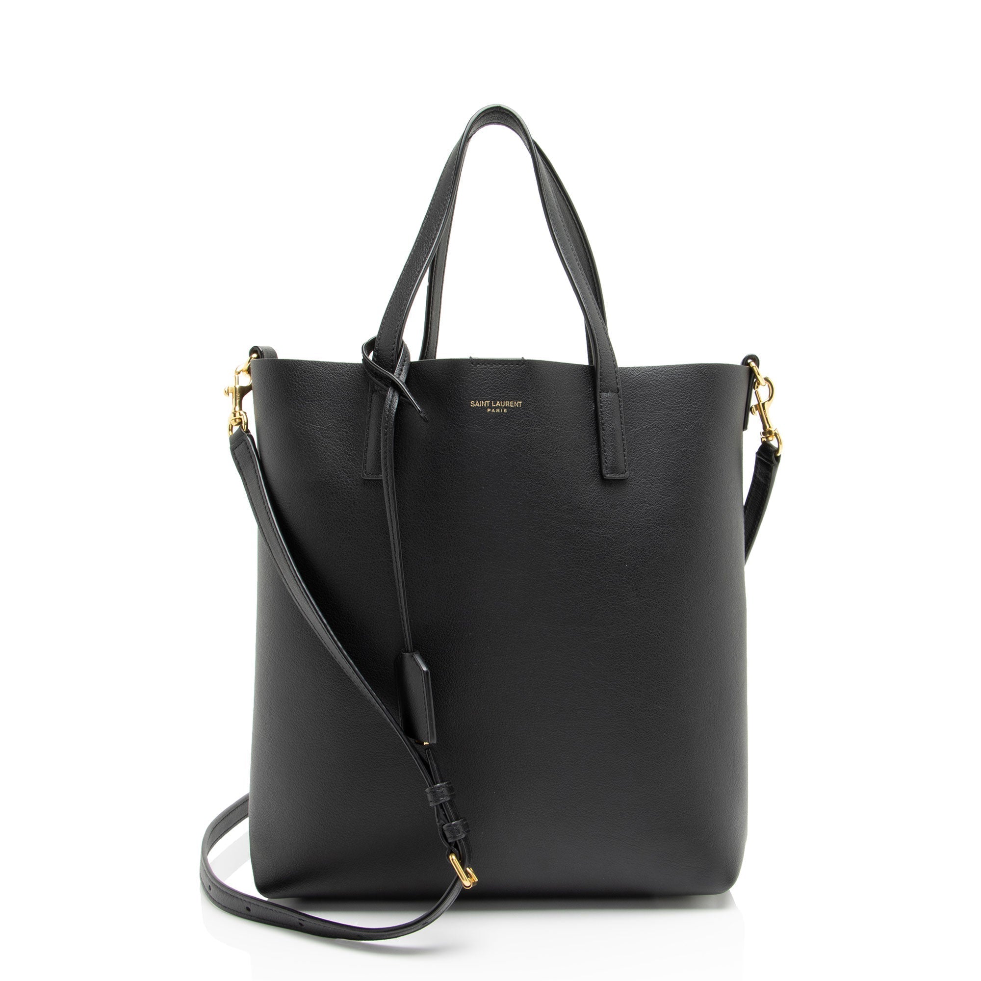 Saint Laurent Calfskin Toy Shopping Tote