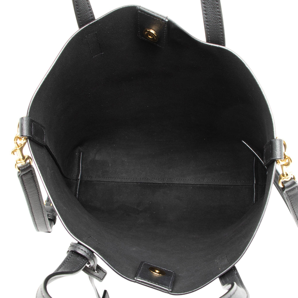 Saint Laurent Calfskin Toy Shopping Tote