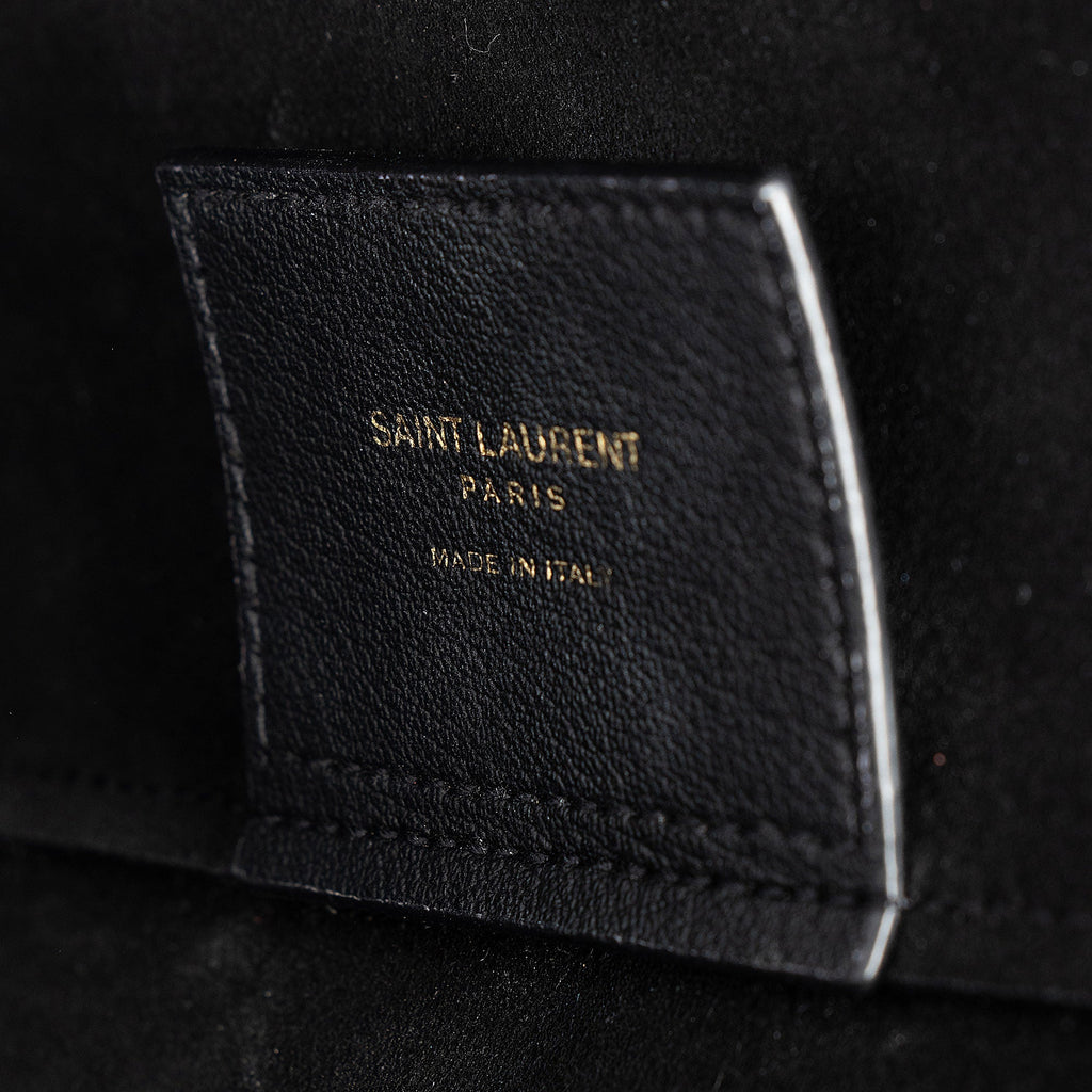 Saint Laurent Calfskin Toy Shopping Tote