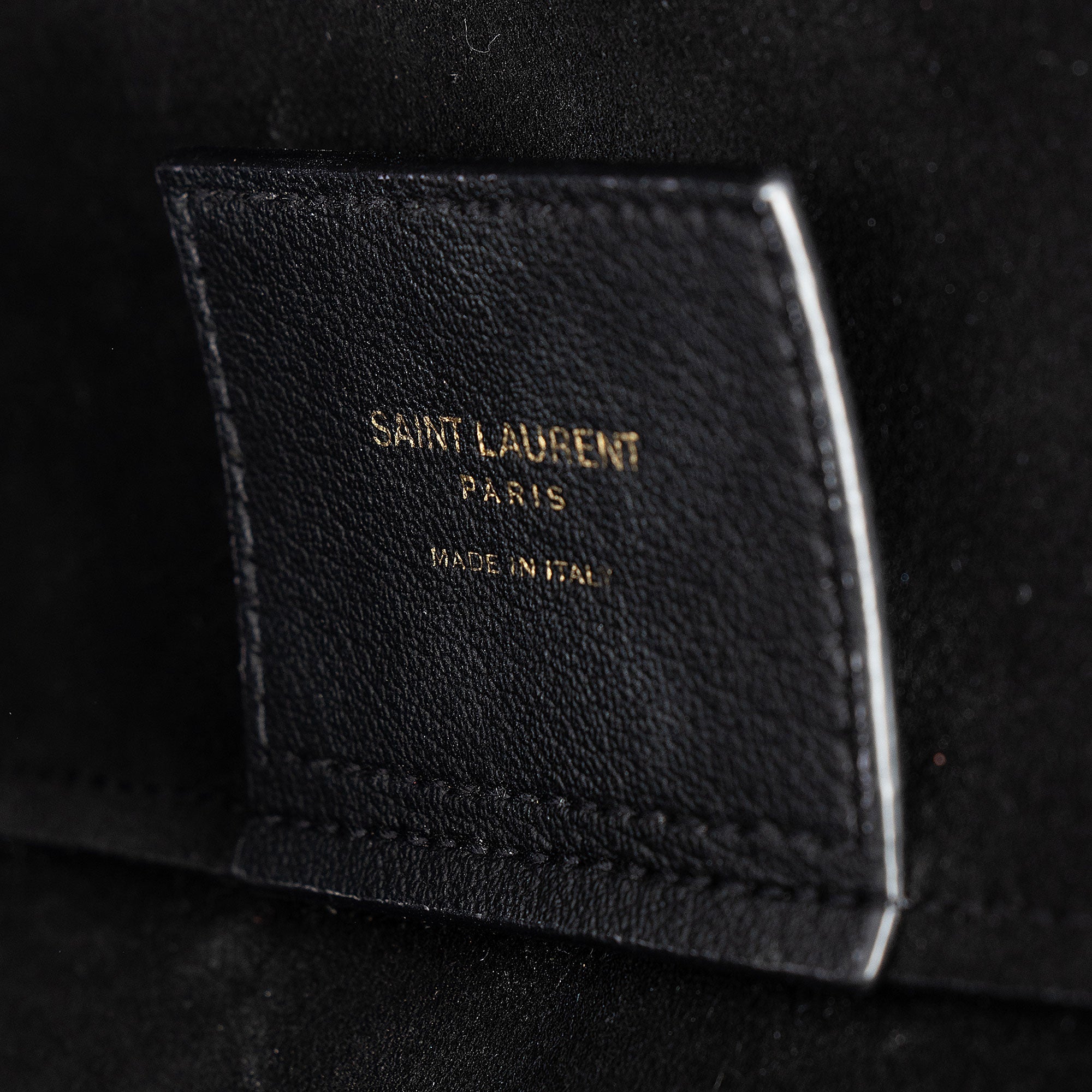 Saint Laurent Calfskin Toy Shopping Tote
