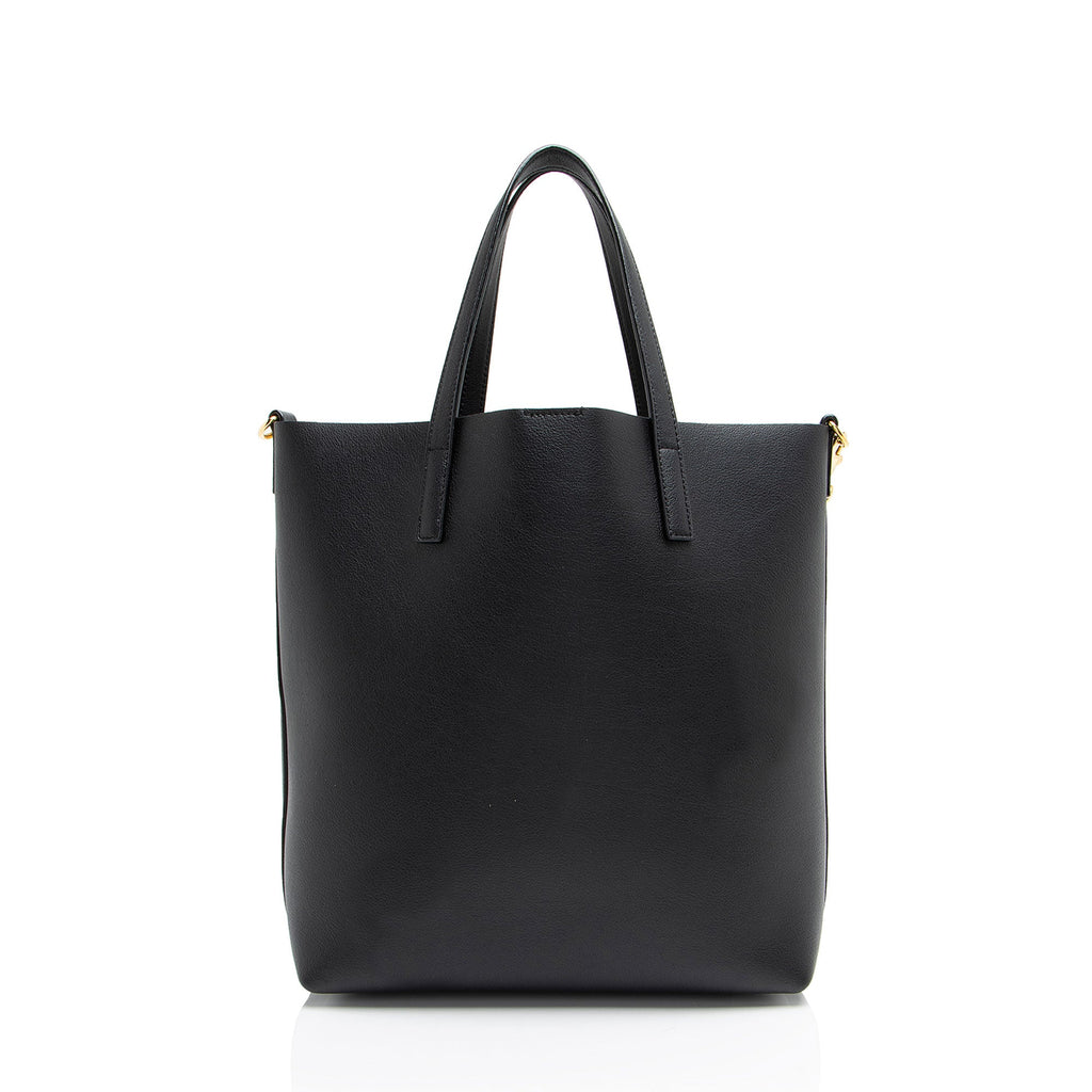 Saint Laurent Calfskin Toy Shopping Tote