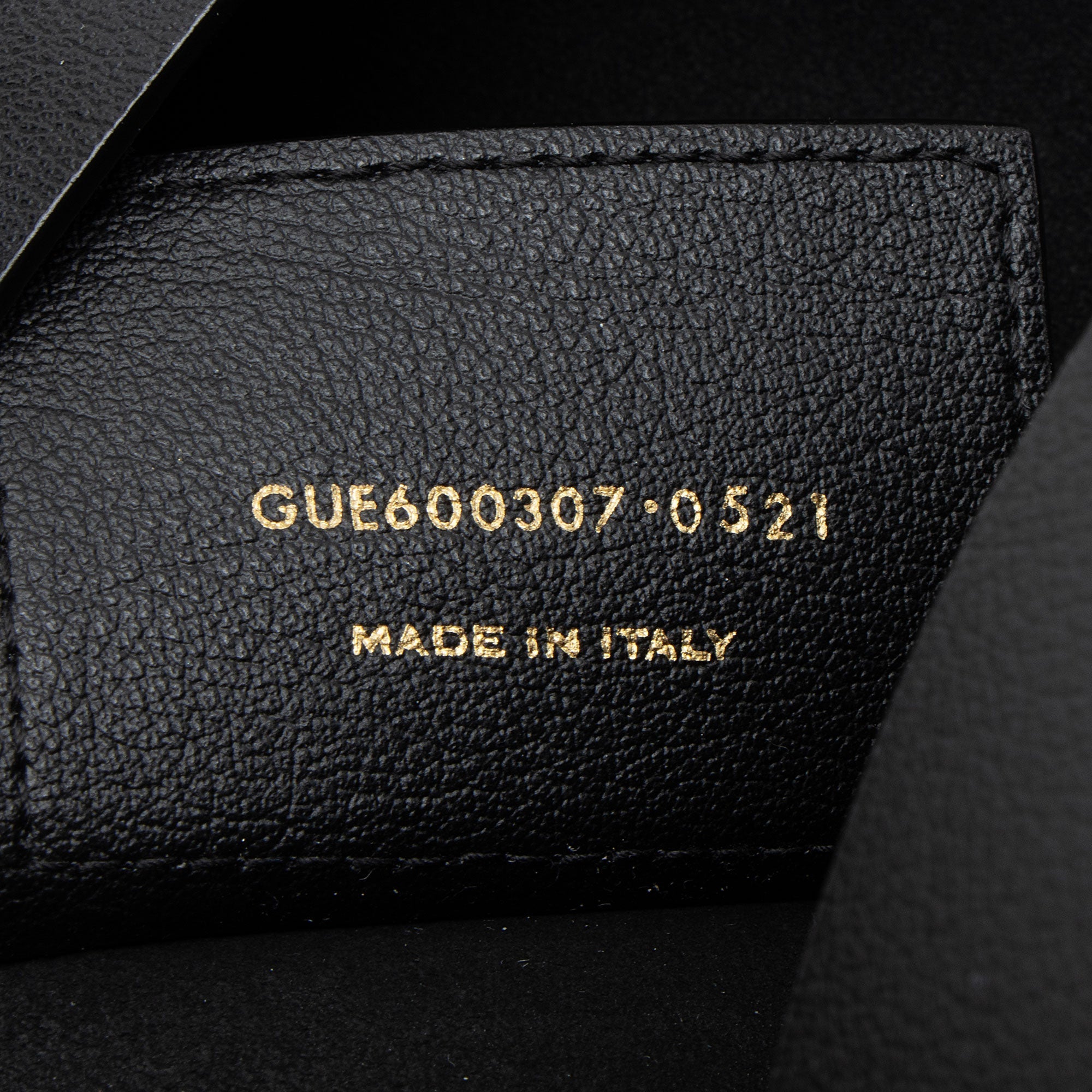 Saint Laurent Calfskin Toy Shopping Tote