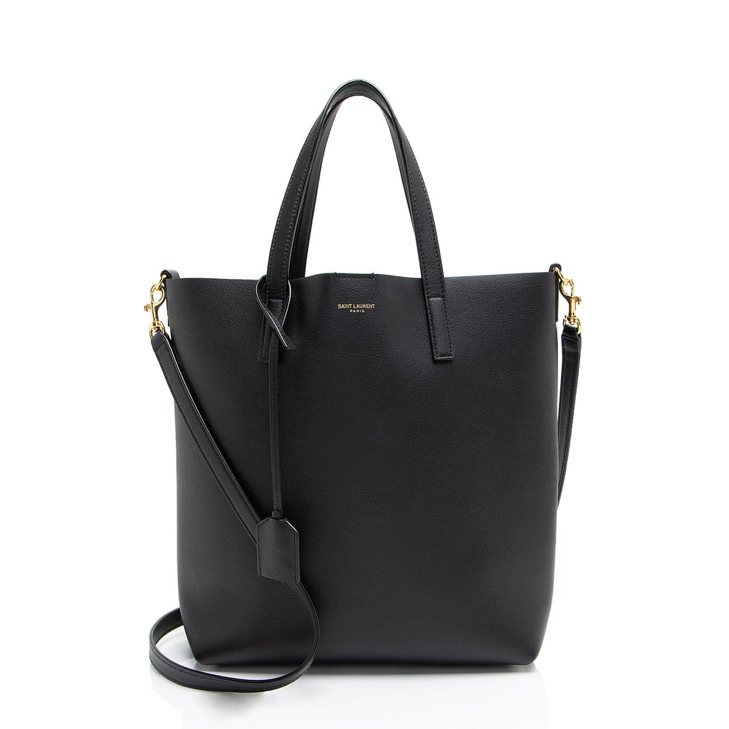 Saint Laurent Calfskin Toy Shopping Tote