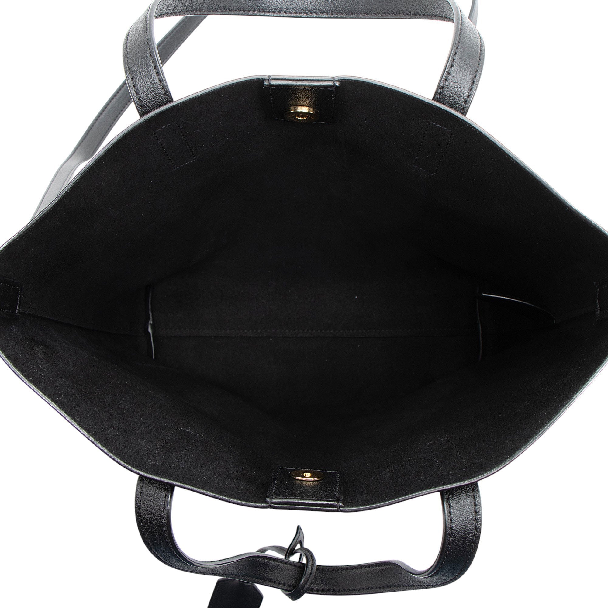 Saint Laurent Calfskin Toy Shopping Tote