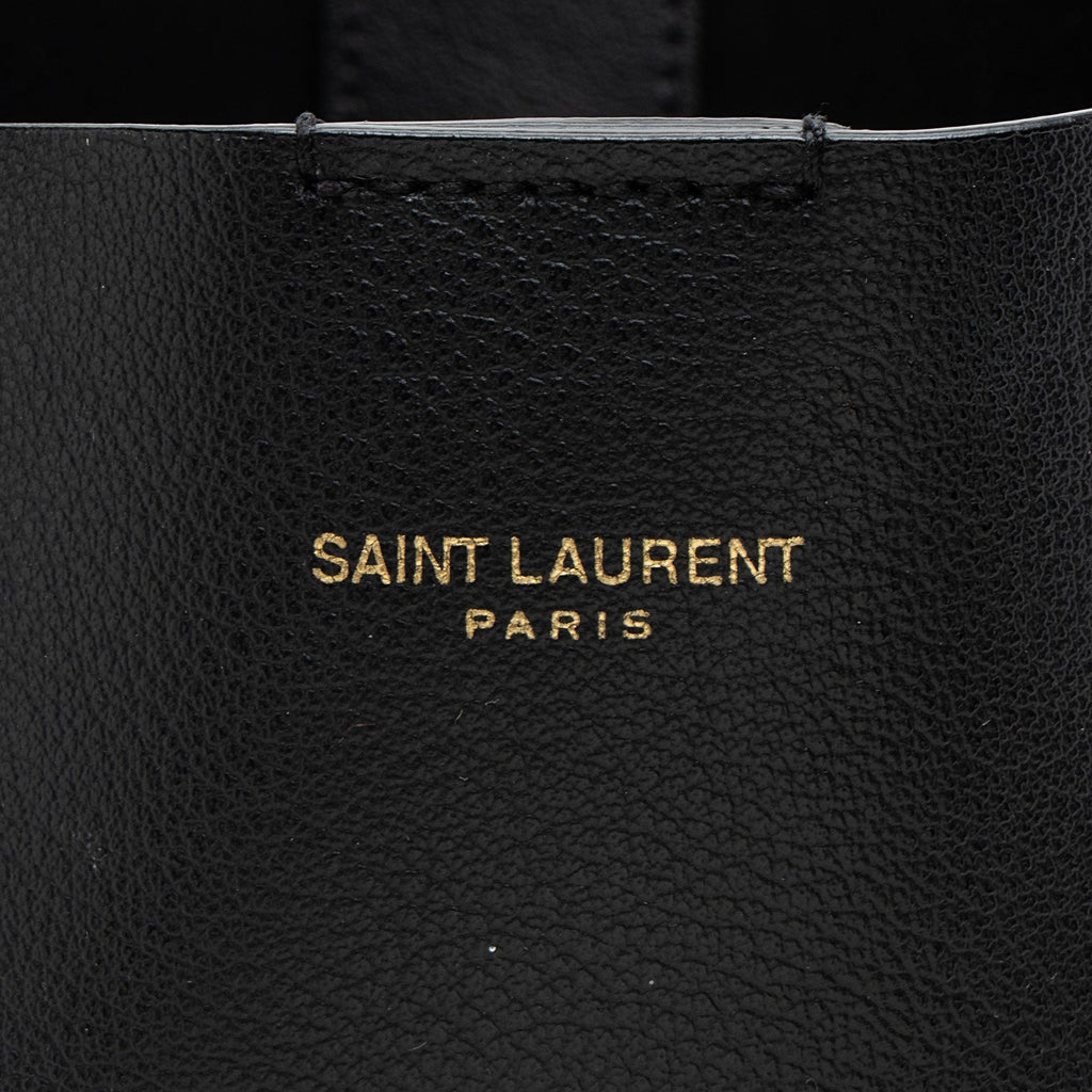 Saint Laurent Calfskin Toy Shopping Tote