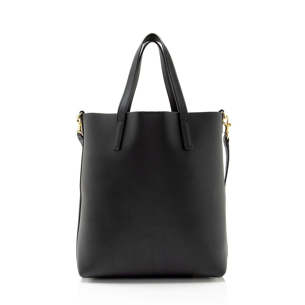 Saint Laurent Calfskin Toy Shopping Tote