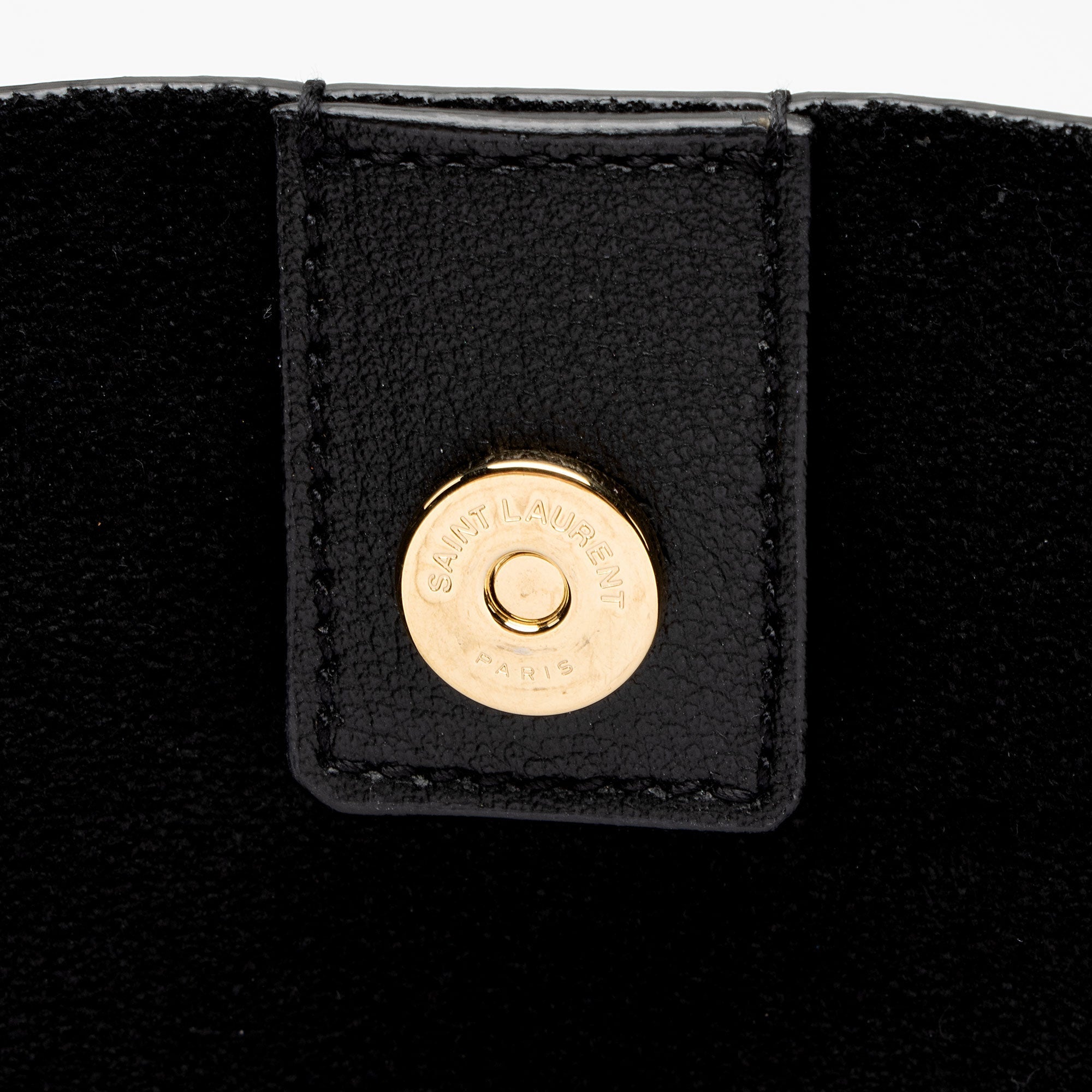 Saint Laurent Calfskin Toy Shopping Tote