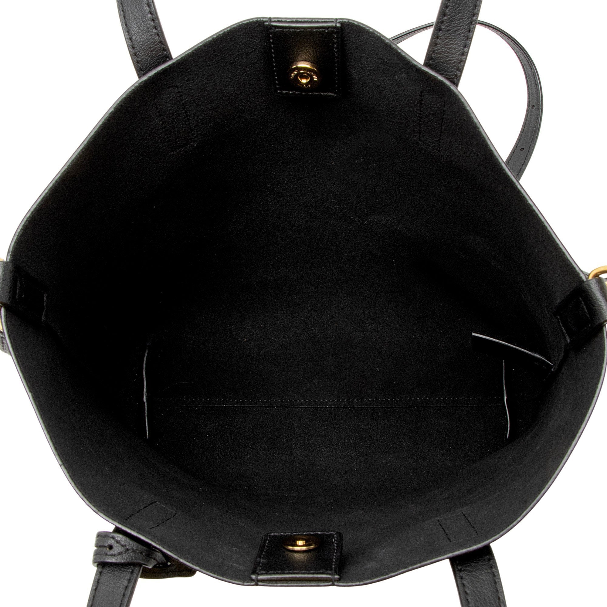 Saint Laurent Calfskin Toy Shopping Tote