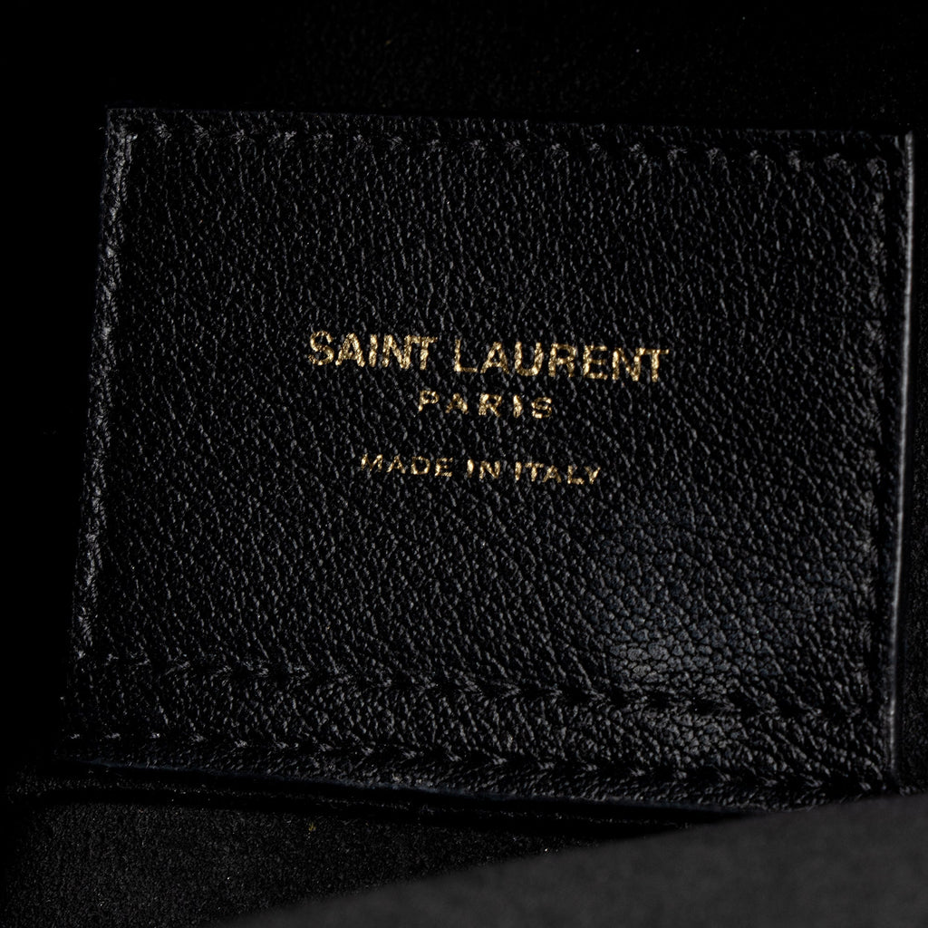 Saint Laurent Calfskin Toy Shopping Tote