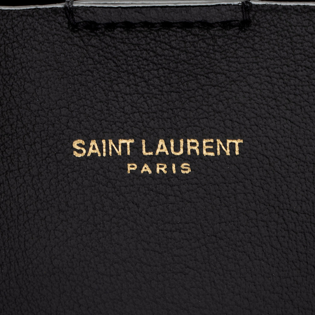 Saint Laurent Calfskin Toy Shopping Tote