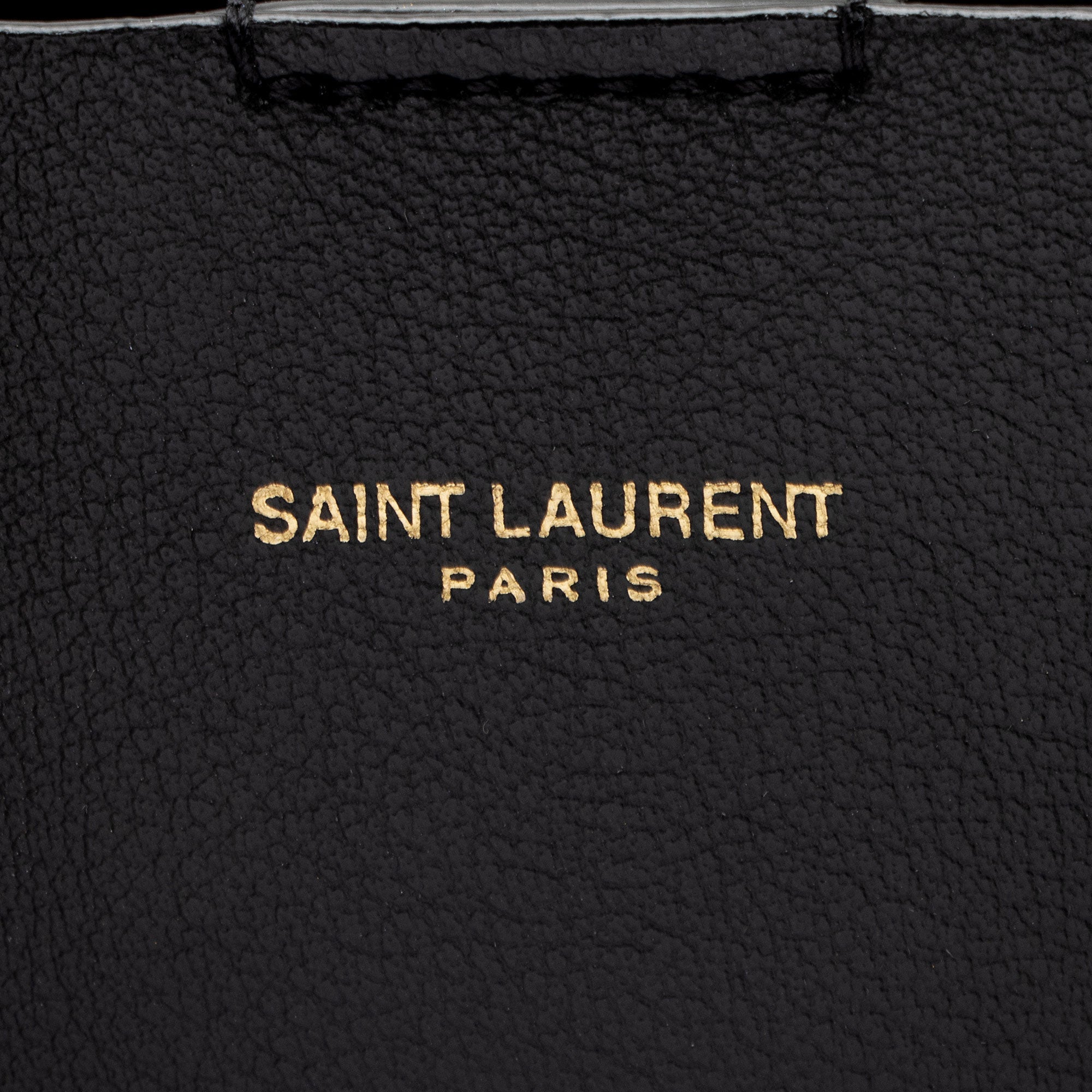 Saint Laurent Calfskin Toy Shopping Tote
