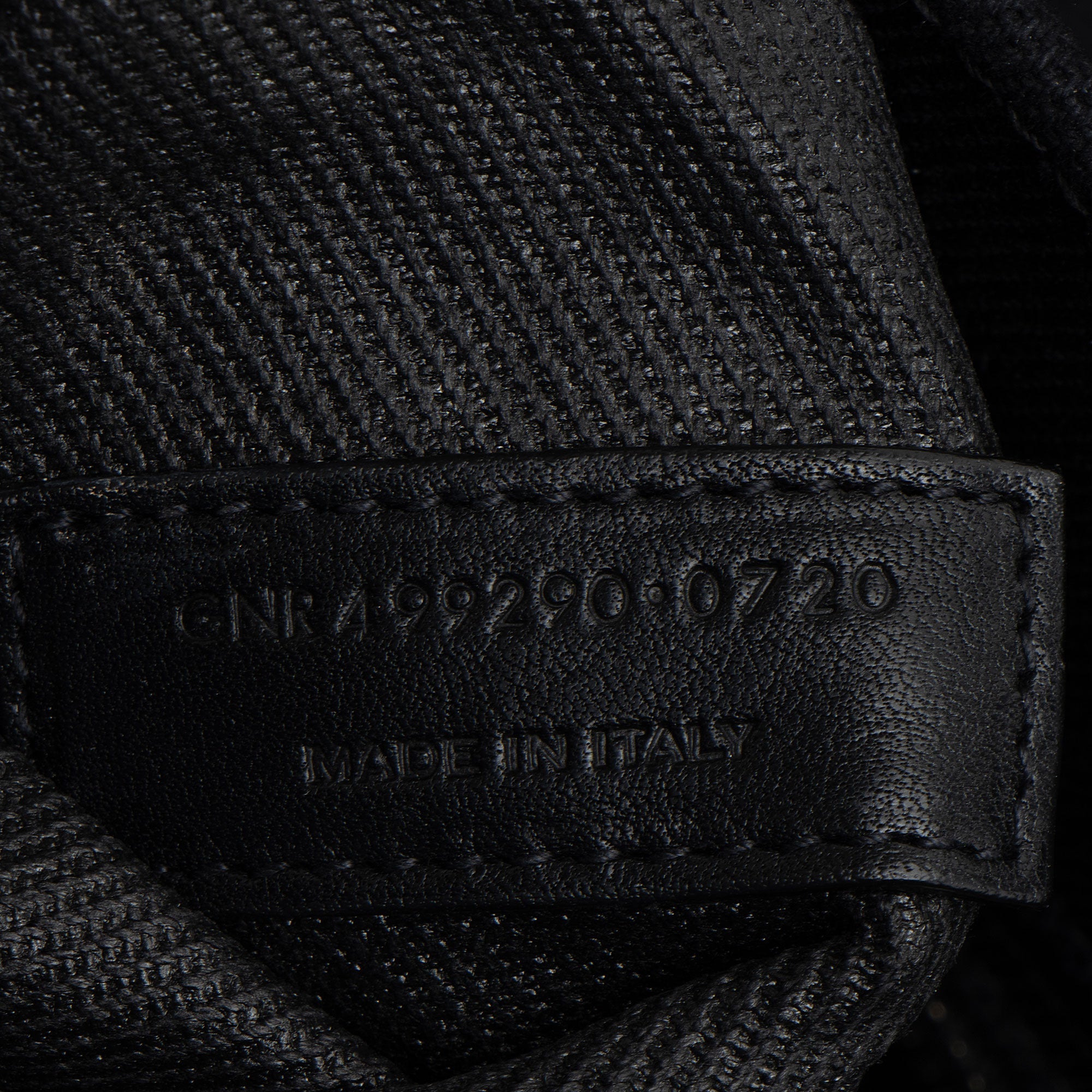 Saint Laurent Canvas Calfskin Rive Gauche Large Tote