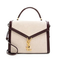 Saint Laurent Canvas Monogram Cassandra Shoulder Bag (SHF-19526)