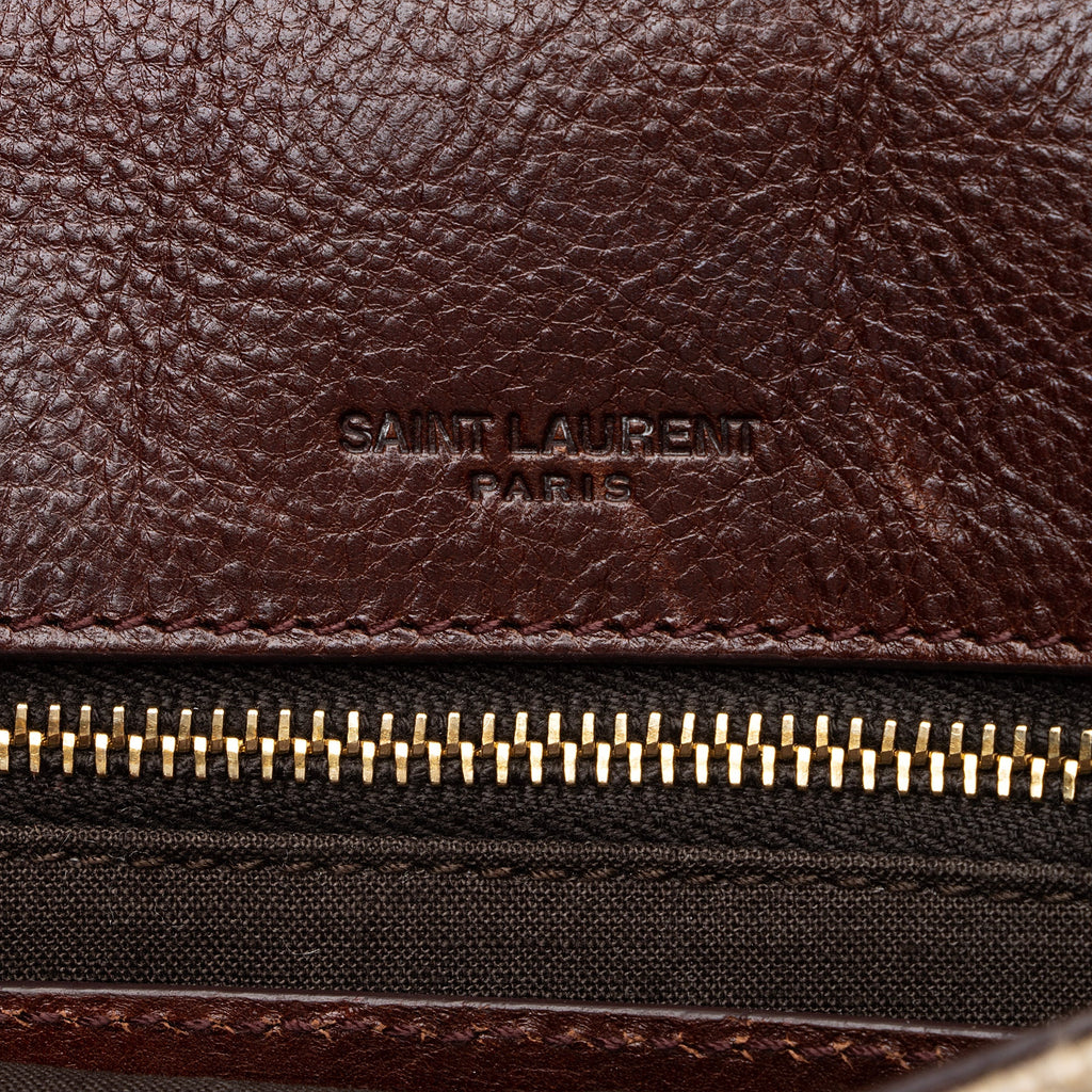 Saint Laurent Canvas Monogram Niki Medium Shoulder Bag (SHF-23610)