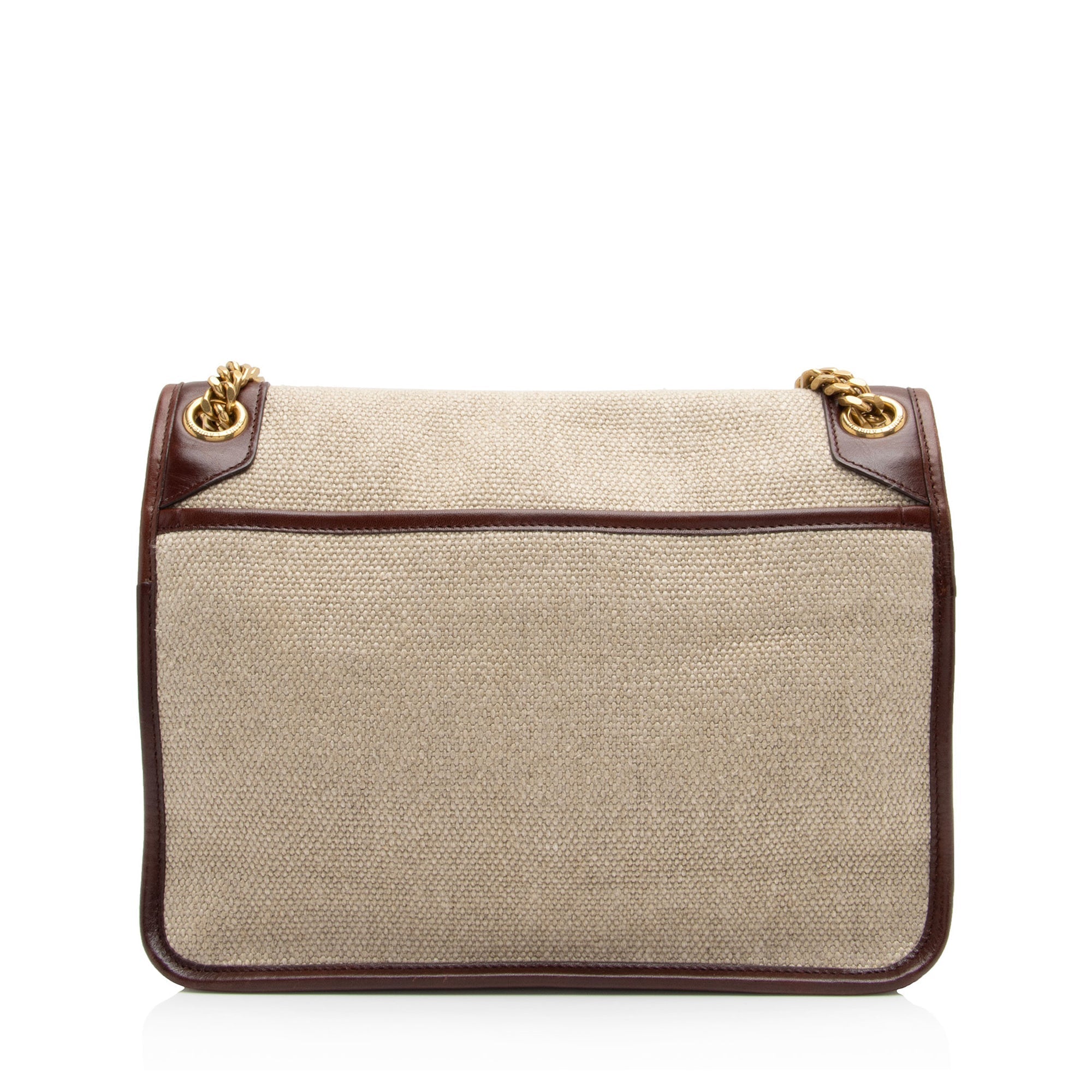 Saint Laurent Canvas Monogram Niki Medium Shoulder Bag (SHF-JdPwmb)