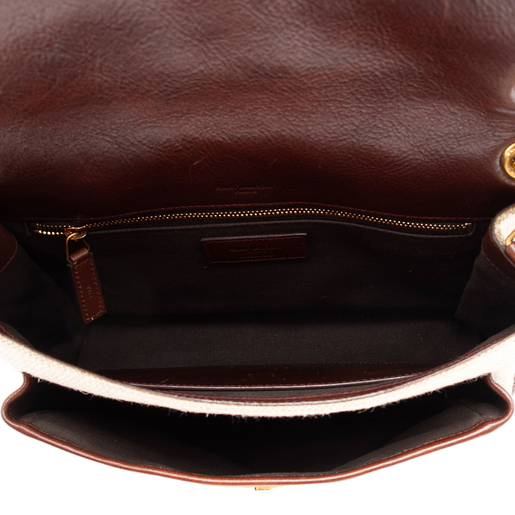 Saint Laurent Canvas Monogram Niki Medium Shoulder Bag (SHF-JdPwmb)