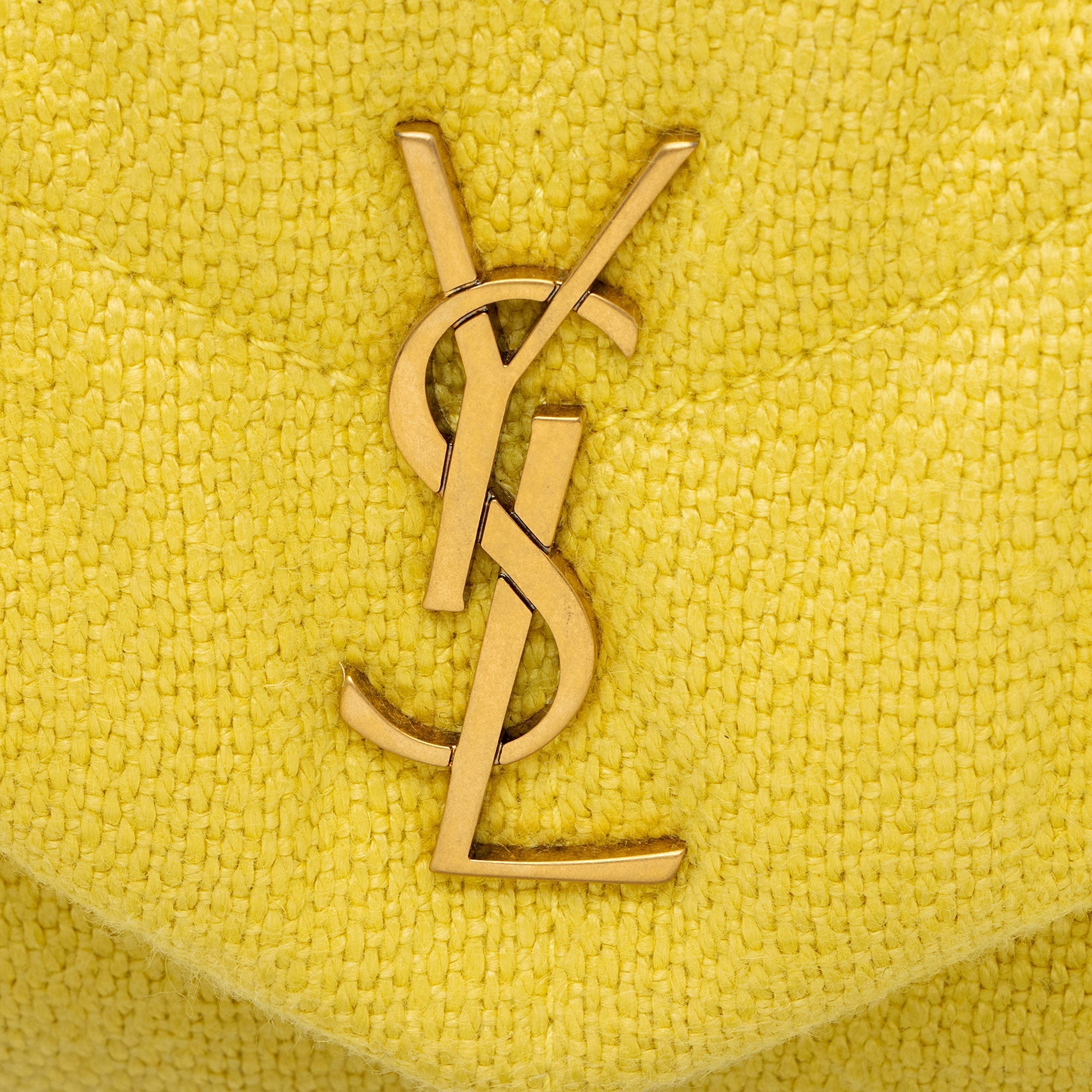 Saint Laurent Canvas Monogram Puffer LouLou Toy Shoulder Bag (SHF-k1xZIv)