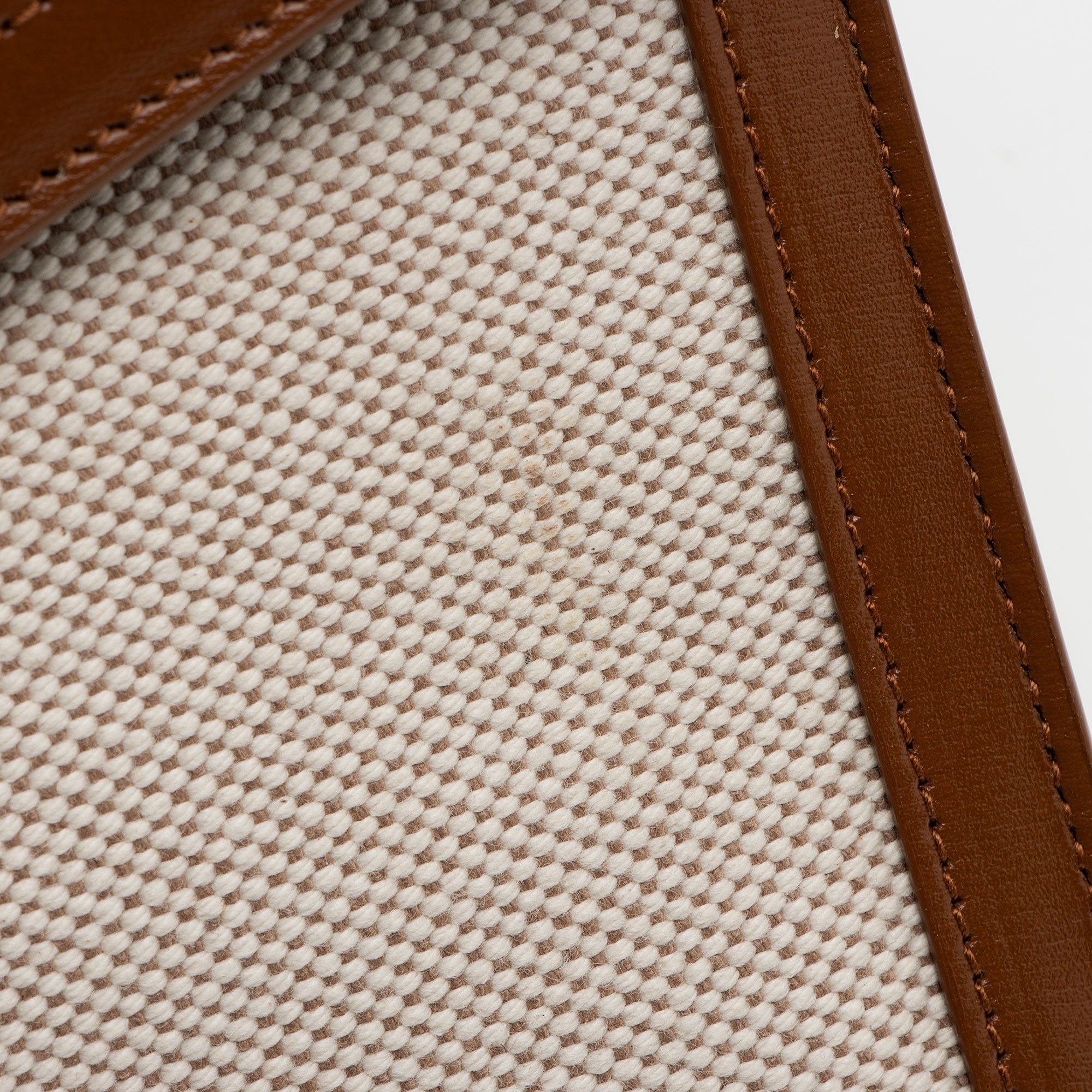 Saint Laurent Canvas Monogram Uptown Envelope Clutch
