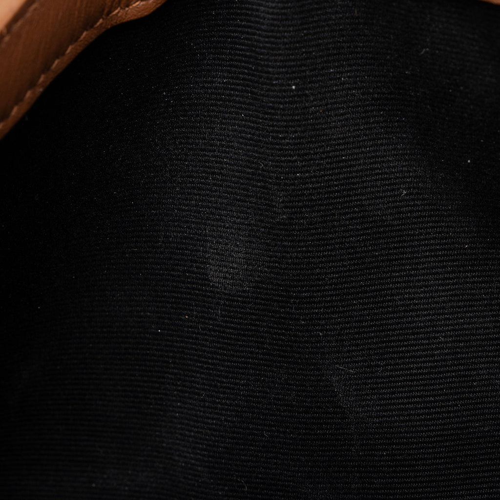 Saint Laurent Canvas Monogram Uptown Envelope Clutch