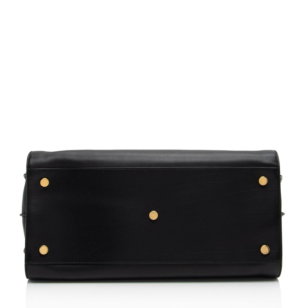 Saint Laurent Classic Calfskin Large Sac De Jour Tote (SHF-bynEkD)