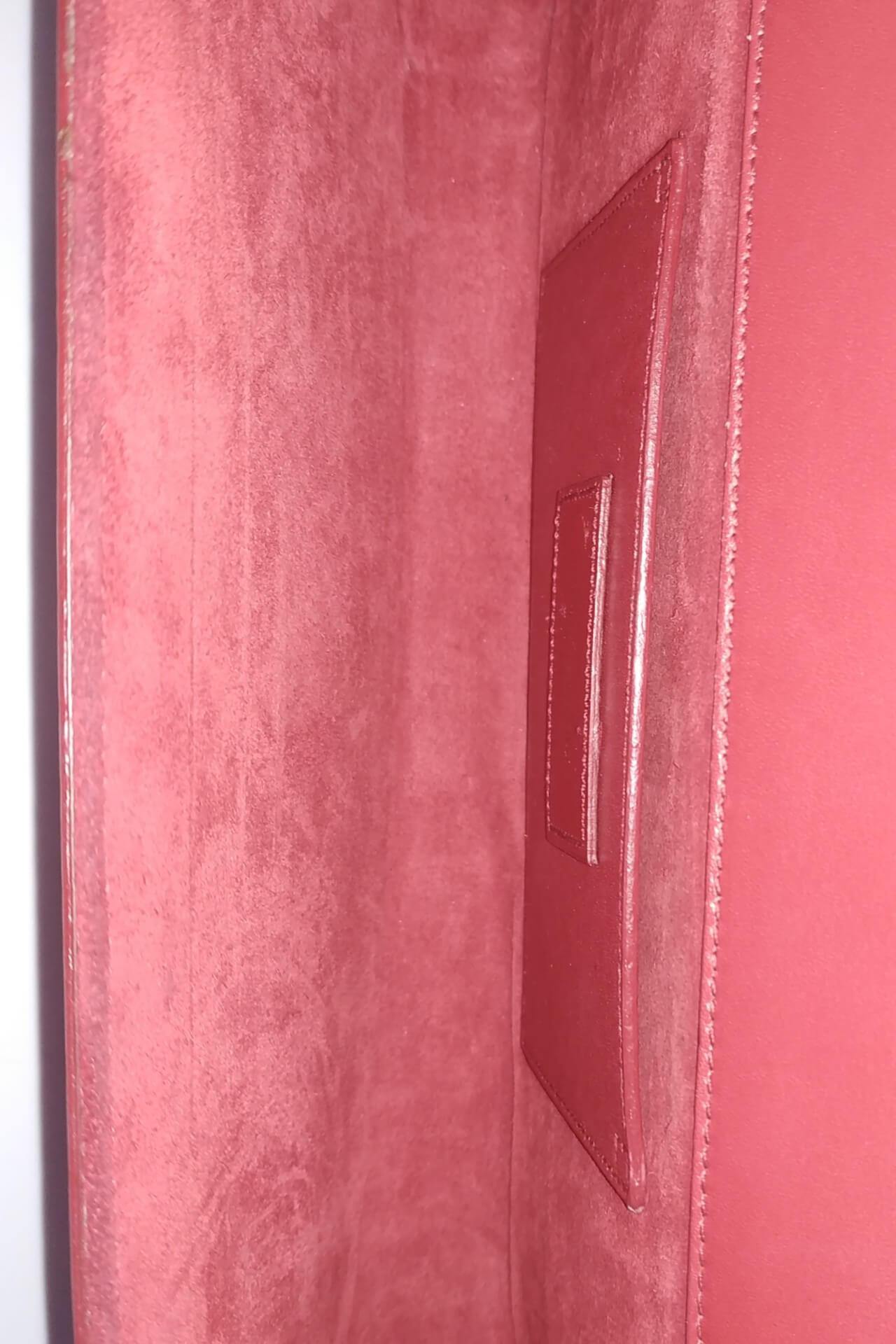 Classic Monogram Kate Clutch Red with Tassel