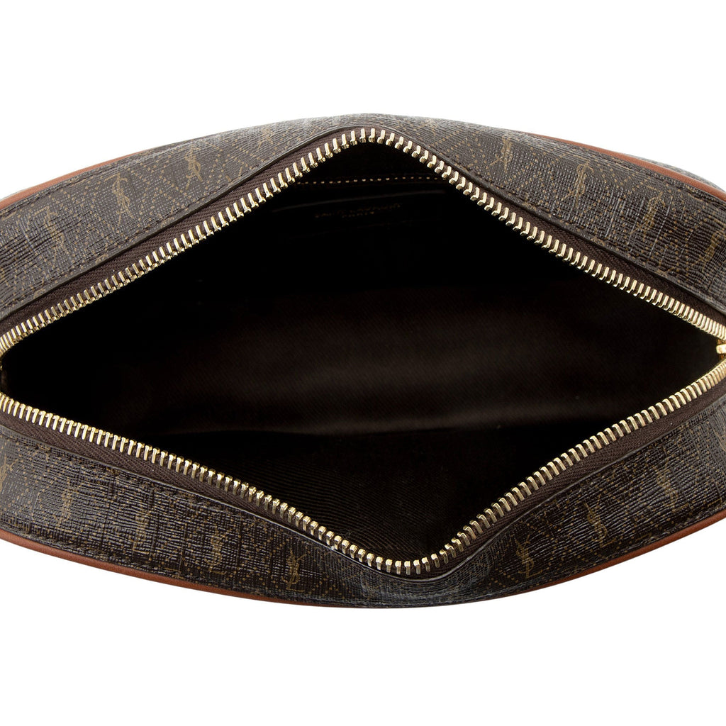 Saint Laurent Coated Canvas Le Monogramme Medium Camera Bag