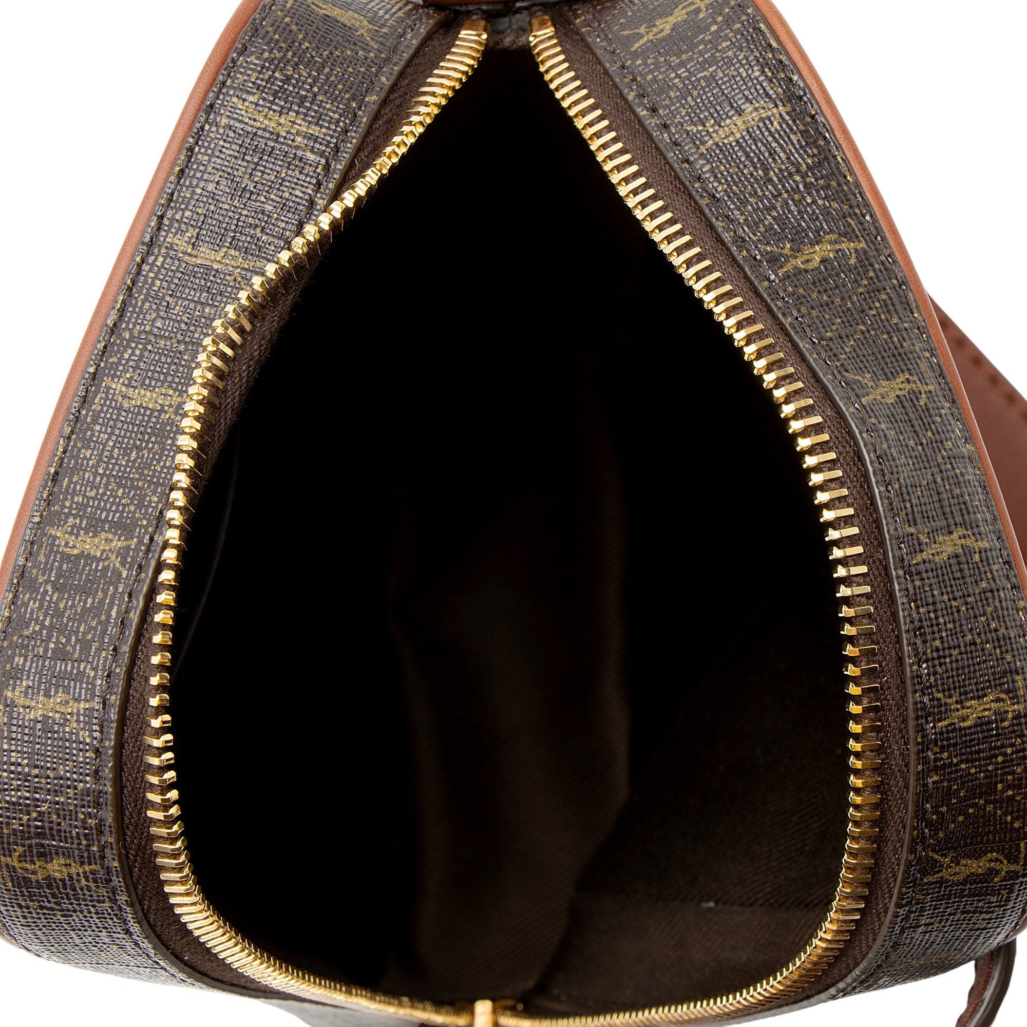 Saint Laurent Coated Canvas Le Monogramme N/S Camera Bag