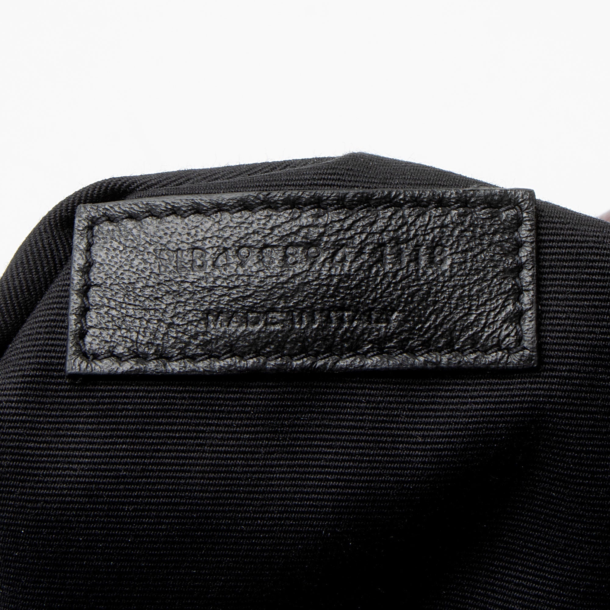 Saint Laurent Crinkled Calfskin Monogram Niki Medium Shoulder Bag
