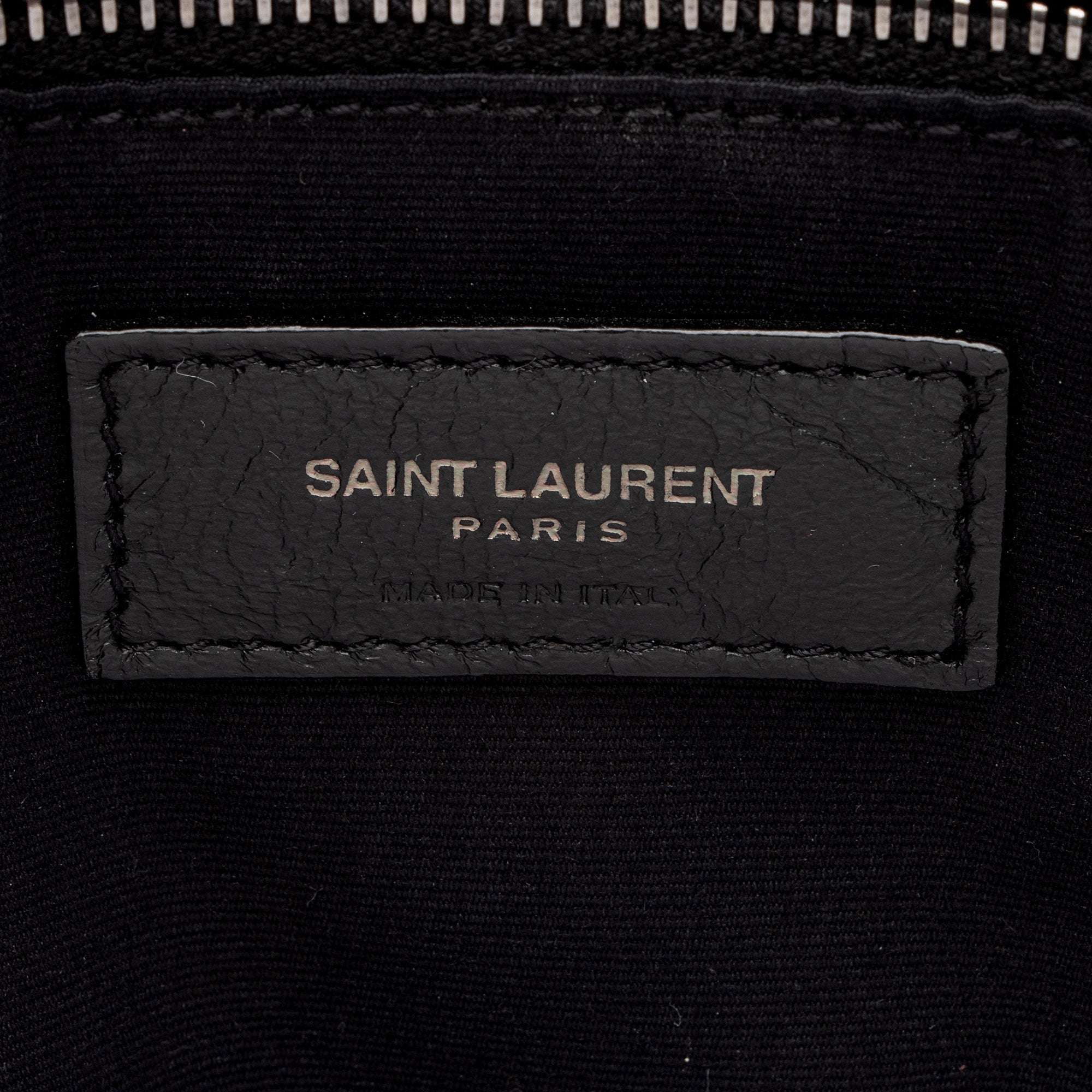 Saint Laurent Crinkled Calfskin Monogram Niki Medium Shoulder Bag (SHF-yRZdIA)