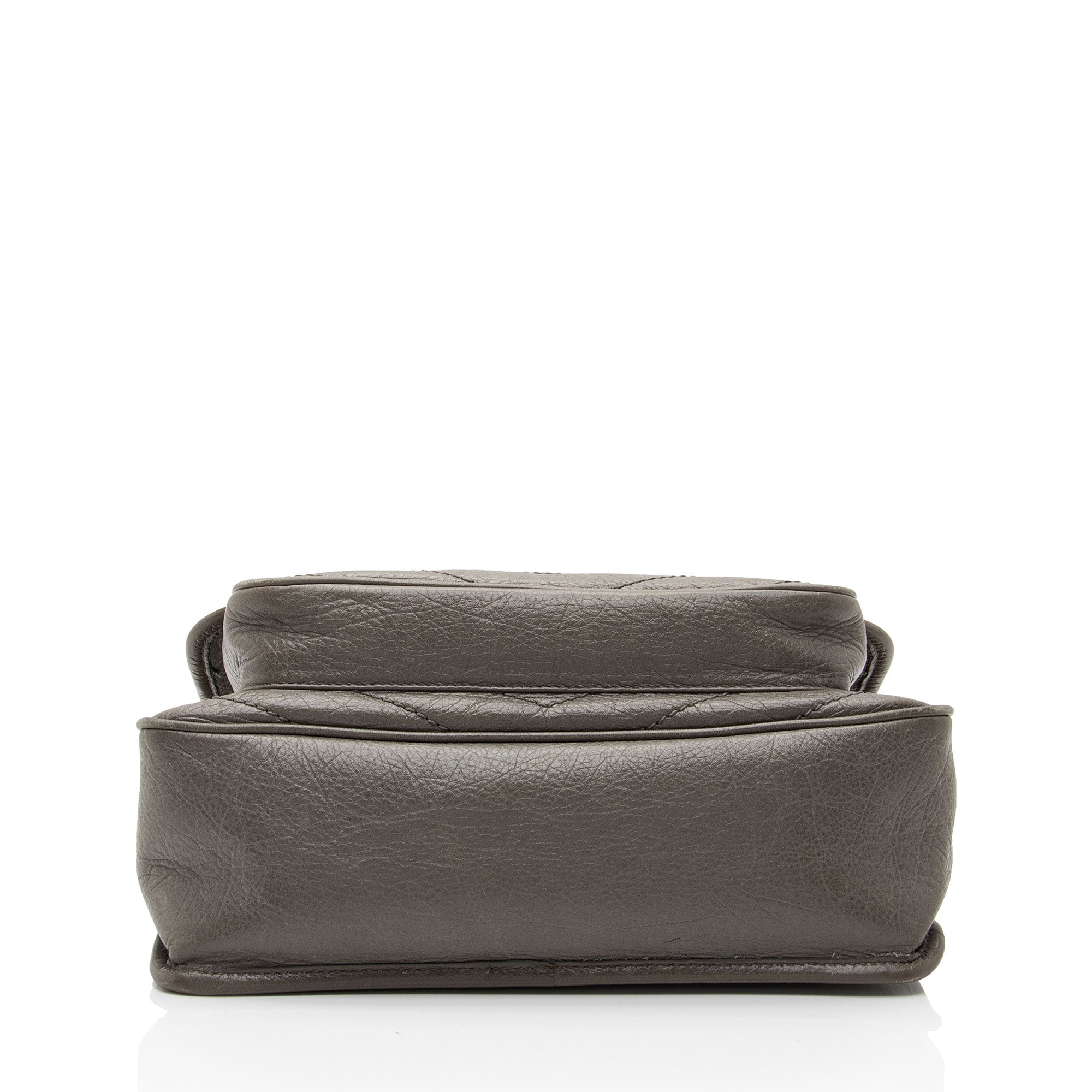 Saint Laurent Crinkled Calfskin Monogram Niki Medium Shoulder Bag (SHF-BbD05y)