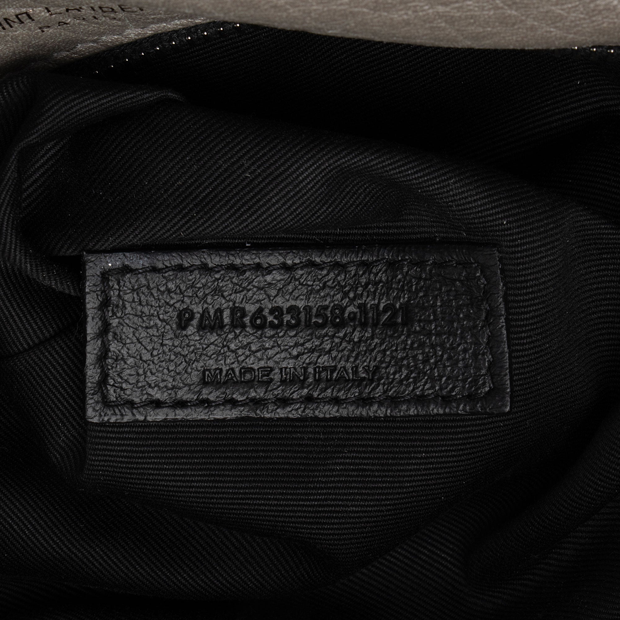 Saint Laurent Crinkled Calfskin Monogram Niki Medium Shoulder Bag (SHF-BbD05y)
