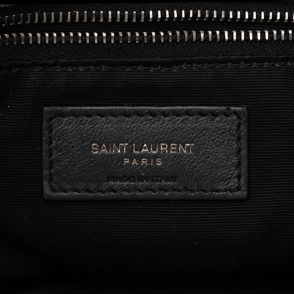 Saint Laurent Crinkled Calfskin Monogram Niki Medium Shoulder Bag (SHF-BbD05y)
