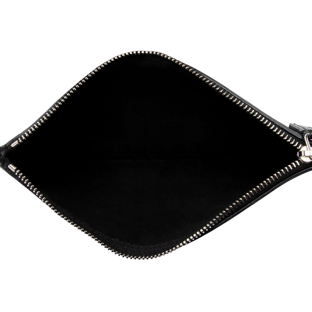 Saint Laurent Croc Embossed Calfskin Large Shopping Tote