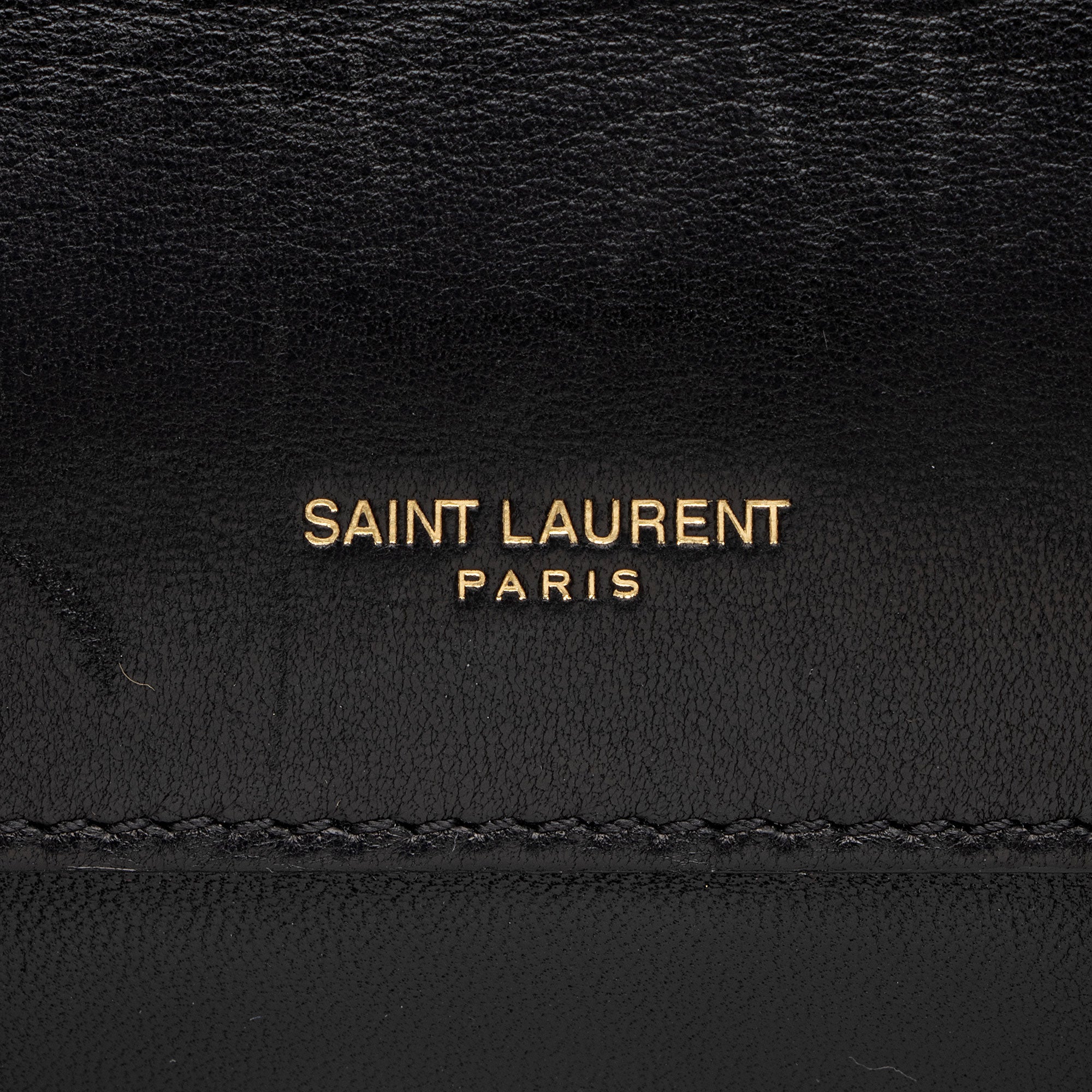 Saint Laurent Croc Embossed Calfskin Monogram Gaby Shoulder Bag (SHF-EAdNMt)