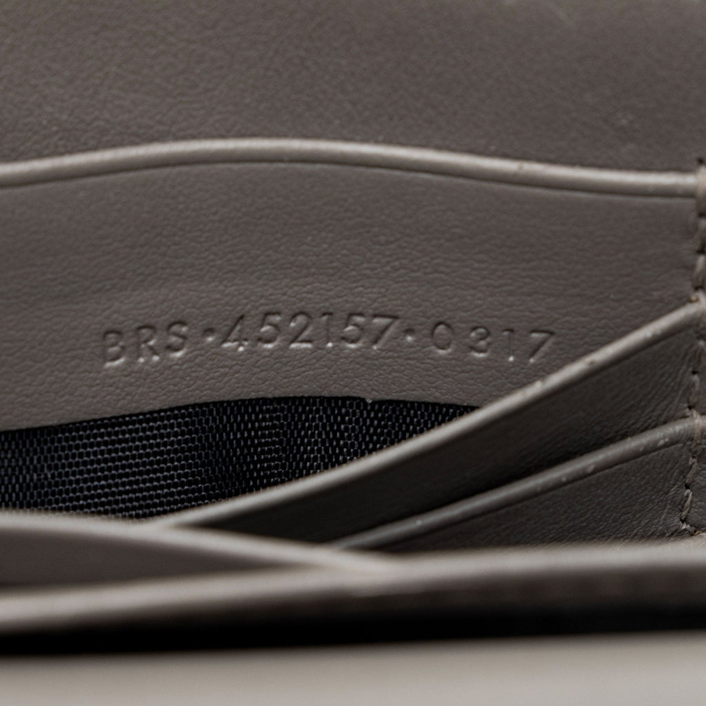 Saint Laurent Croc Embossed Leather Monogram Sunset Mini Wallet on Chain Bag (SHF-6eLO28)