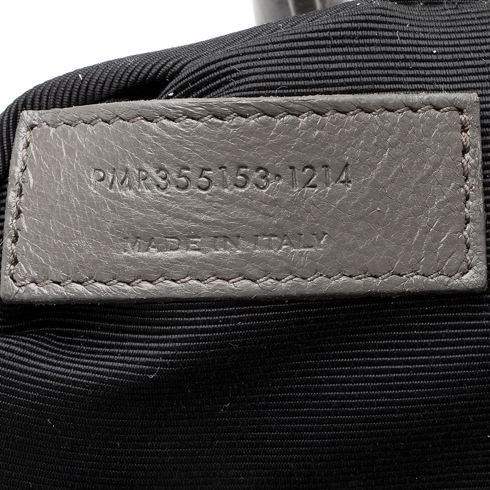 Saint Laurent Croc Embossed Leather Sac De Jour Small Tote (SHF-19975)