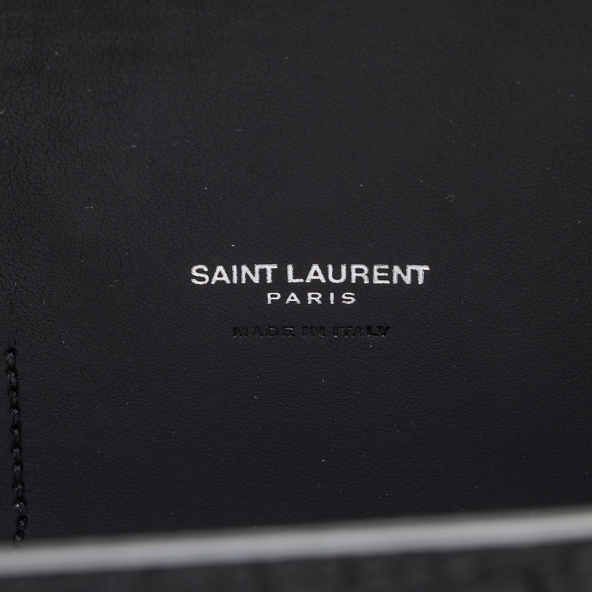 Saint Laurent Croc Embossed Leather Sac De Jour Small Tote (SHF-Cqj90b)