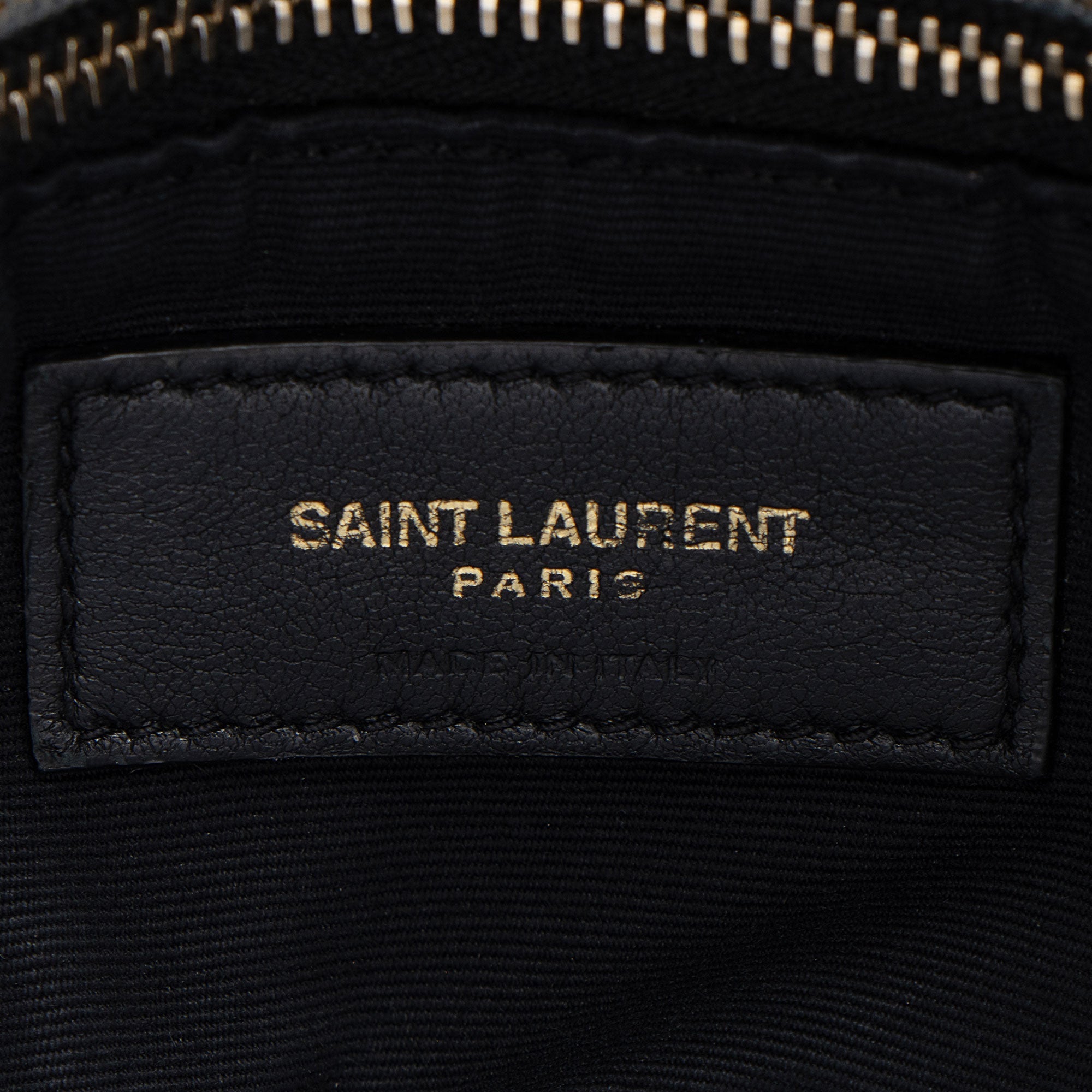Saint Laurent Denim Monogram Puffer LouLou Shoulder Bag (SHF-StqMjt)